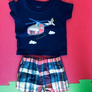 Carters T-shirts and shirt